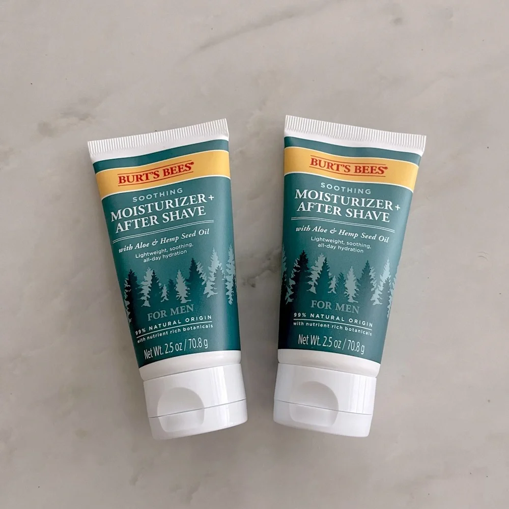 Burt’s Bees Soothing Moisturizer + After Shave For Men